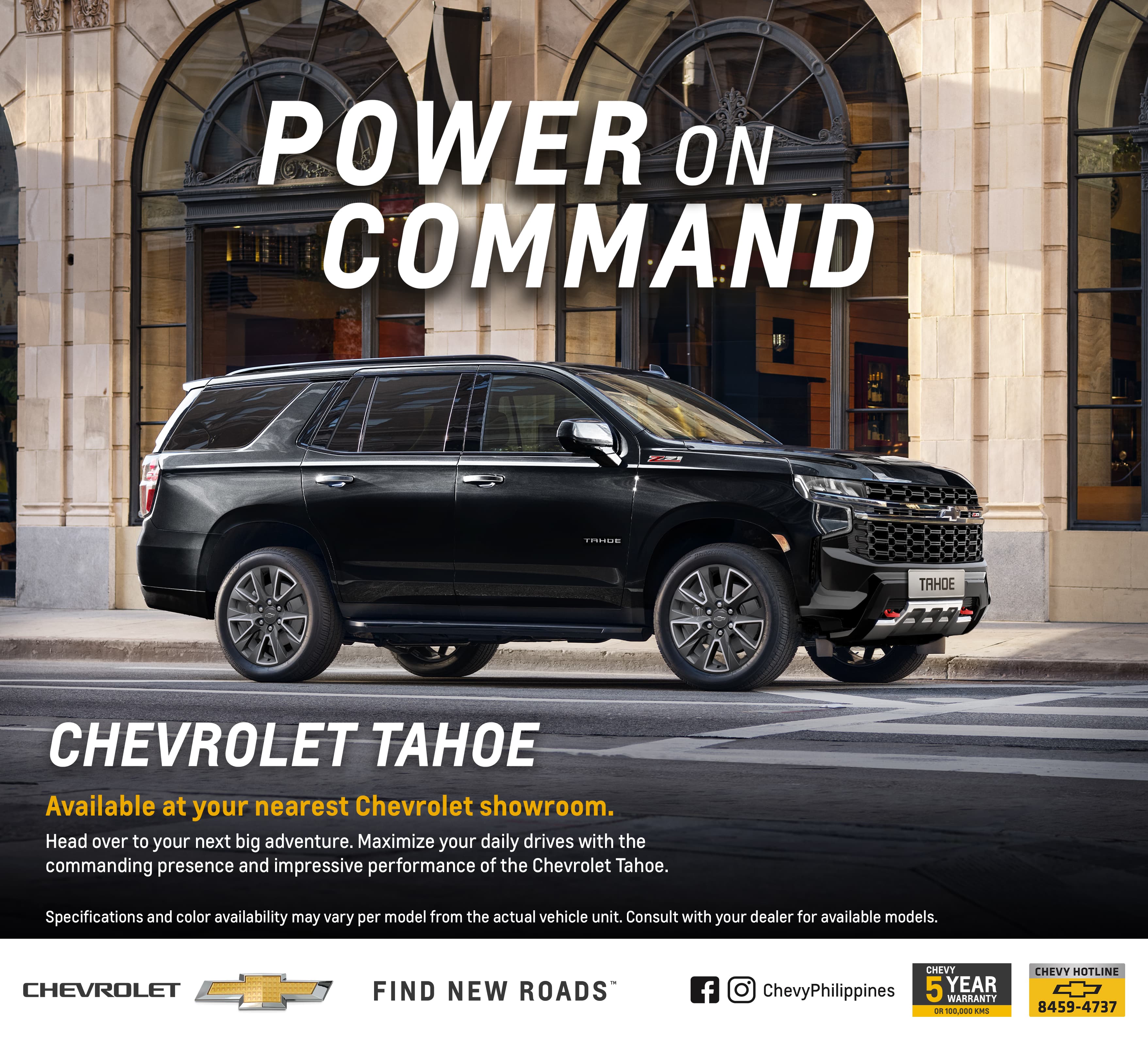 Chevrolet Tahoe Print Ad